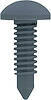 A8100337 1982-92 Camaro, Firebird; Rear Hatch Panel Trim Screw; Medium Dark Gray - image 1