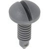 A8100337 1982-92 Camaro, Firebird; Rear Hatch Panel Trim Screw; Medium Dark Gray - image 2