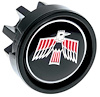 A8100341 1969 Firebird Trans Am; Push Button Shift Knob Emblem; with Wood Knob Shifter - image 1