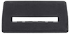 A8100505 1982-2002 Camaro, Firebird Seat Belt Headliner Escutcheon; Black - image 1