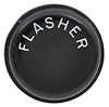 A81100 19669-1972 Firebird, Cutlass, 442, F85, Grand Prix; Hazard Switch Knob; in.Flasher in.; Black - image 1