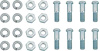 A8500200 1962-87 Buick, Chevrolet Pontiac, Olds; Ball Joint Rivet Bolt Set; 24 Piece Set