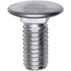 A8623 7/16"-14 x 1" Bumper Bolt w/ 29/32" Stainless Steel Cap, Zinc Finish - image 1