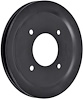A8700120 1970-75 Grand Prix, GTO, Lemans, Firebird; Crankshaft Pulley; 350, 400, 455 with AC; Single Groove - image 1
