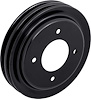 A8700121 Crankshaft Pulley for 1968-1970 Pontiac Firebird, GTO, LeMans, Tempest 350, 400, 428, 455 V8 - image 1
