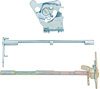 A8700127 1968-71 Firebird, Trans Am; Quadrajet Throttle Shaft and Choke Set; 3 Piece Set - image 1