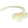 A9477 Nylon Tail Molding Clip; 1/2 in. Long, White Nylon; Requires #8 Tapping Screw - image 1