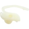 A9477 Nylon Tail Molding Clip; 1/2 in. Long, White Nylon; Requires #8 Tapping Screw - image 3