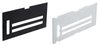 A9600108 1970-72 Camaro; Heater Control Lens; with Black Backing Paper; without AC - image 3