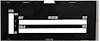 A9600109 1973-79 Camaro; Heater Control Lens; with Black Backing Paper; without AC - image 1