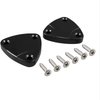 A9701342 1970-02 GM F-Body; Sun Visor Delete Plate - Black Anodized Finish - image 2
