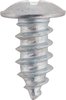 A9863 Phillips Head 8-18 x 3/8" Molding Screw, 9/32" Diameter Washer Head, Silver Zinc-Plated - image 2