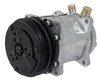 AC4510N Sanden 508 Style A/C Compressor, w/ 2-Groove V-Belt Clutch Pulley, Natural Finish, SD508/SD5H14 - image 3