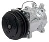 AC4510P Sanden 508 Style A/C Compressor w/ 2-Groove V-Belt Clutch Pulley, Polished Finish, SD508/SD5H14 - image 3