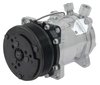 AC4514C Sanden 508 Style A/C Compressor w/ 7-Rib Serpentine Clutch Pulley, Chrome Finish, SD508/SD5H14 - image 2