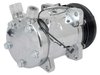 AC4514C Sanden 508 Style A/C Compressor w/ 7-Rib Serpentine Clutch Pulley, Chrome Finish, SD508/SD5H14 - image 4