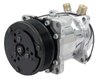 AC4514P Sanden 508 Style A/C Compressor w/ 7-Rib Serpentine Clutch Pulley, Polished Finish, SD508/SD5H14 - image 3