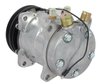 AC5104N Sanden 507 Style A/C Compressor w/ 2-Groove V-Belt Clutch Pulley, Natural Finish, SD507/SD5H11 - image 3
