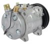 AC5104N Sanden 507 Style A/C Compressor w/ 2-Groove V-Belt Clutch Pulley, Natural Finish, SD507/SD5H11 - image 4