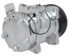 AC6698C Sanden 508 Style A/C Compressor w/ 8-Rib Serpentine Clutch Pulley, Chrome Finish, SD508/SD5H14 - image 4
