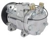 AC6698P Sanden 508 Style A/C Compressor w/ 8-Rib Serpentine Clutch Pulley, Polished Finish, SD508/SD5H14 - image 3