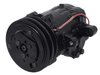 AC7170B Sanden 706 Style "Peanut" A/C Compressor w/ 2-Groove V-Belt Clutch Pulley - Black Finish - SD7B10 - image 2