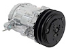 AC7170P Sanden 706 Style "Peanut" A/C Compressor w/ 2-Groove V-Belt Clutch Pulley - Polished Finish - SD7B10 - image 1