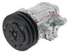 AC7170P Sanden 706 Style "Peanut" A/C Compressor w/ 2-Groove V-Belt Clutch Pulley - Polished Finish - SD7B10 - image 2
