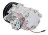 AC7170P Sanden 706 Style "Peanut" A/C Compressor w/ 2-Groove V-Belt Clutch Pulley - Polished Finish - SD7B10 - image 3