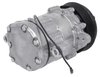AC7176N Sanden 706 Style "Peanut" A/C Compressor w/ 6-Rib Serpentine Clutch Pulley - Natural Finish - SD7B10 - image 4