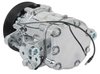 AC7178C Sanden 706 Style "Peanut" A/C Compressor w/ 8-Rib Serpentine Clutch Pulley - Chrome Finish - SD7B10 - image 3