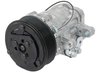 AC7178N Sanden 706 Style "Peanut" A/C Compressor w/ 8-Rib Serpentine Clutch Pulley - Natural Finish - SD7B10 - image 2
