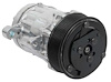 AC7178P Sanden 706 Style "Peanut" A/C Compressor w/ 8-Rib Serpentine Clutch Pulley - Polished Finish - SD7B10 - image 1