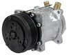 AC9560N Sanden 508 Style A/C Compressor w/ 6-Rib Serpentine Clutch Pulley, Natural Finish, SD508/SD5H14 - image 2