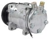 AC9560P Sanden 508 Style A/C Compressor w/ 6-Rib Serpentine Clutch Pulley, Polished Finish, SD508/SD5H14 - image 3