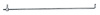 AL124 Accelerator Throttle Rod; Universal Fit