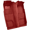 AM1101821 1972-78 American Motors Gremlin; 1-Piece Passenger Area Carpet Set; Cutpile; Oxblood - image 1