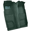 AM1101846 1972-78 American Motors Gremlin; 1-Piece Passenger Area Carpet Set; Cutpile; Jade Green - image 1