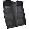 AM1101901 1970-71 American Motors Gremlin; 1-Piece Passenger Area Carpet Set; Loop; Black - image 1