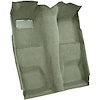 AM1101919 1970-71 American Motors Gremlin; 1-Piece Passenger Area Carpet Set; Loop; Moss Green - image 1