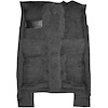 AM1109201 1974-77 American Motors Hornet; 4-Door Sedan or Wagon; 1-Piece Complete Molded Carpet w/ Tails; Cutpile; Black - image 1