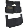AM1173501 1966-68 American Motors American; 2-Door Convertible; 2-Piece Complete Molded Carpet Set; Loop; Black - image 2