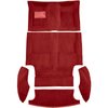 AM1188529 1969-70 American Motors AMX; 4-Speed Shifter; 5-Piece Complete Molded Carpet Set; Cutpile; Dark Red / Carmine - image 2