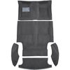 AM1188533 1969-70 American Motors AMX; 4-Speed Shifter; 5-Piece Complete Molded Carpet Set; Cutpile; Graphite - image 2