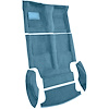 AM1188741 1969-70 American Motors AMX; Automatic Transmission; 5-Piece Complete Molded Carpet Set; Cutpile; Ocean Blue / Bright  - image 1