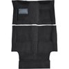 AM1188901 1969-70 American Motors AMX; Automatic Transmission; 2-Piece Passenger Area Carpet Set; Cutpile; Black - image 2