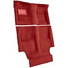 AM1188929 1969-70 American Motors AMX; Automatic Transmission; 2-Piece Passenger Area Carpet Set; Cutpile; Dark Red / Carmine - image 1