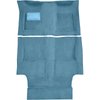 AM1188941 1969-70 American Motors AMX; Automatic Transmission; 2-Piece Passenger Area Carpet Set; Cutpile; Ocean Blue / Bright B - image 2