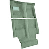 AM1188948 1969-70 American Motors AMX; Automatic Transmission; 2-Piece Passenger Area Carpet Set; Cutpile; Willow Green - image 1