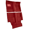 AM1212429 1969-70 American Motors AMX; 4-Speed Shifter; 2-Piece Passenger Area Carpet Set; Cutpile; Dark Red / Carmine - image 1